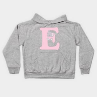 E - pink - beer Kids Hoodie